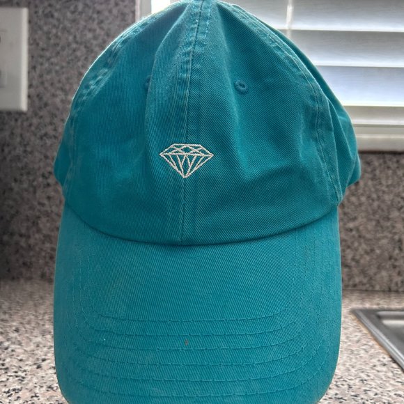 Diamond Supply Co. Turquoise Baseball Cap - Picture 1 of 5